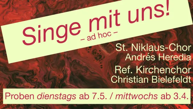 Sängerwerbung 2024 Sängerwerbung 2024