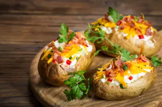 Baked Potatoe (Foto: Maja Ramsauer) Baked Potatoe (Foto: Maja Ramsauer)