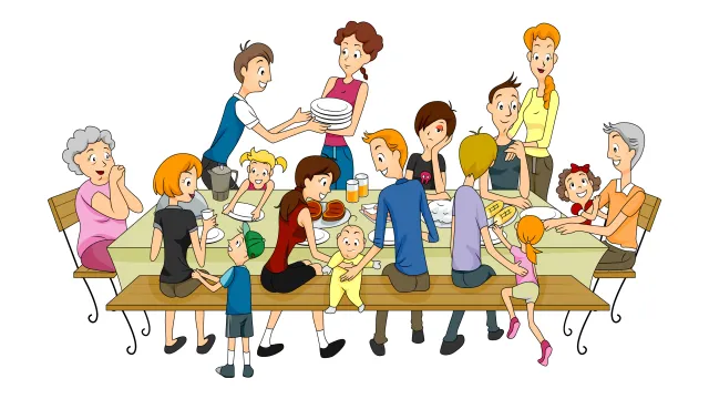 Mittagstisch (Foto: Ursula Pernet) Mittagstisch (Foto: Ursula Pernet)