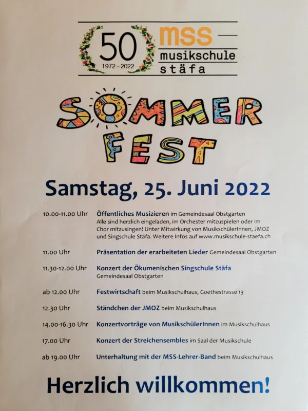 202206_Sommerfest Musikschule St&auml;fa